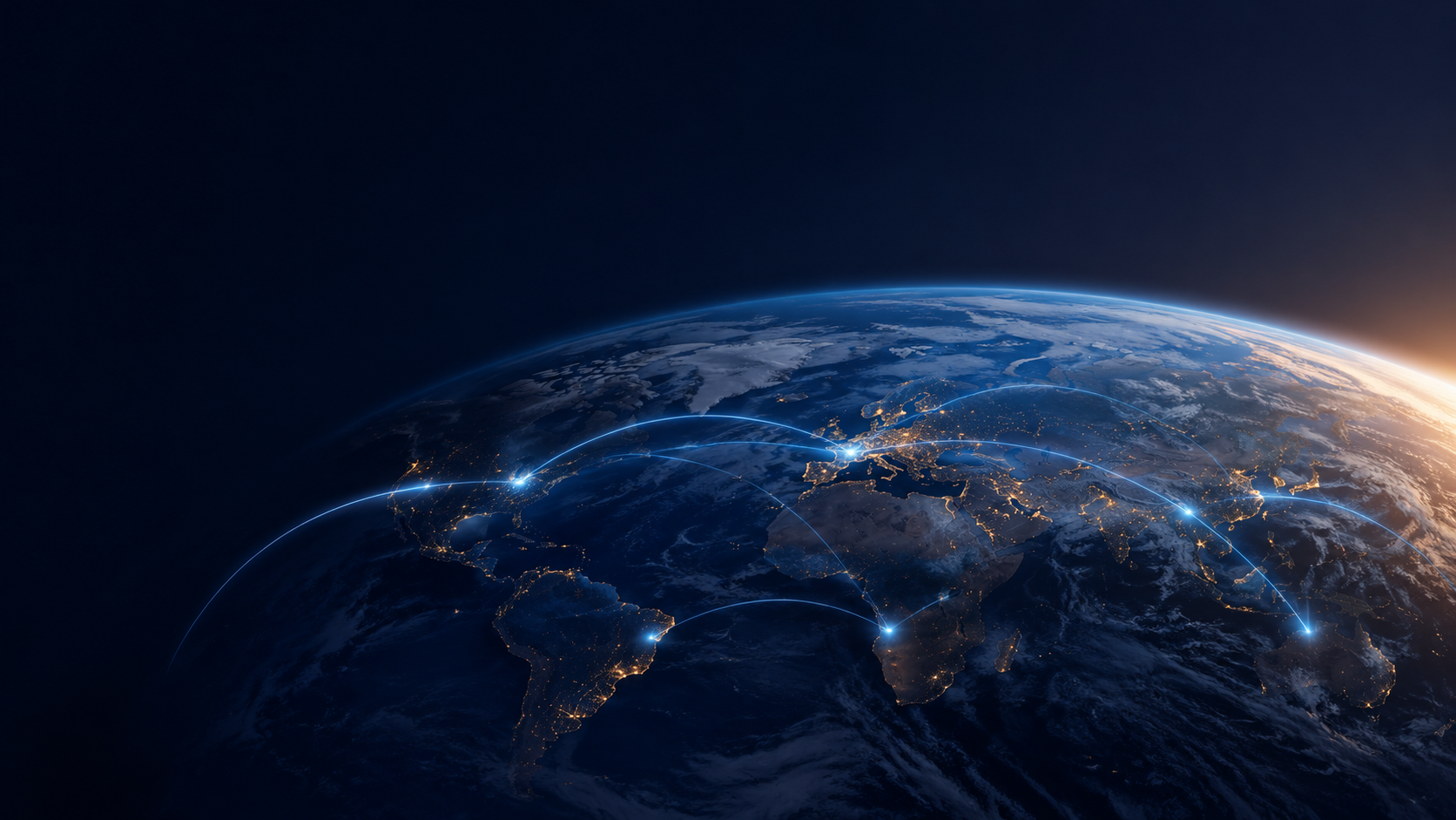 World view representing Cornerstone Global Management's international network