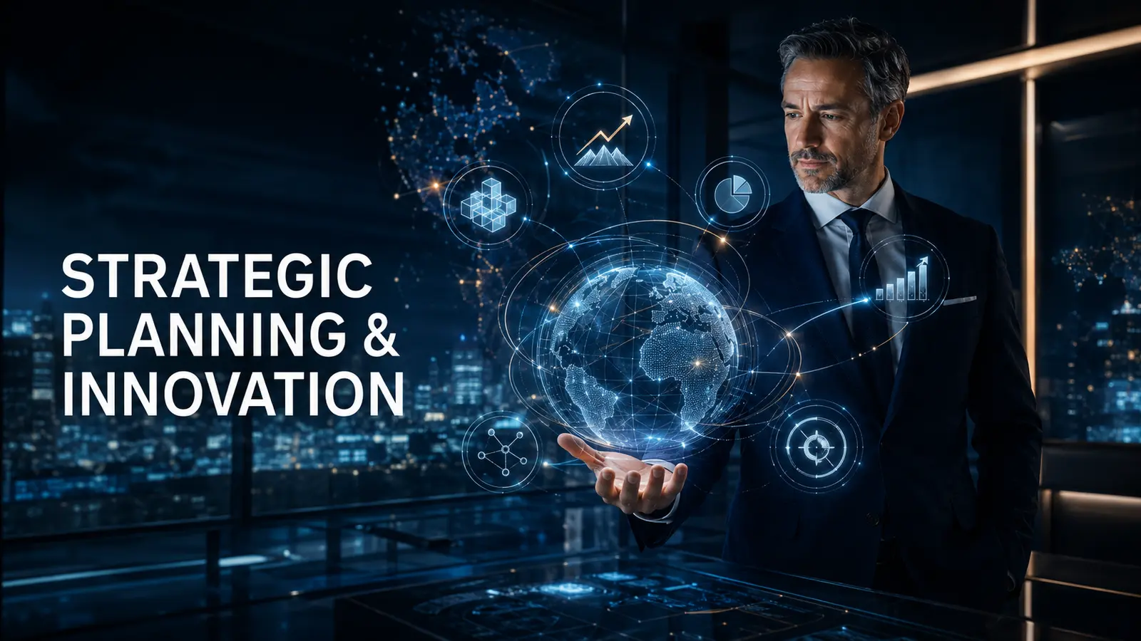 Strategic planning and innovation supported by global intelligence, portfolio insight and forward-looking growth